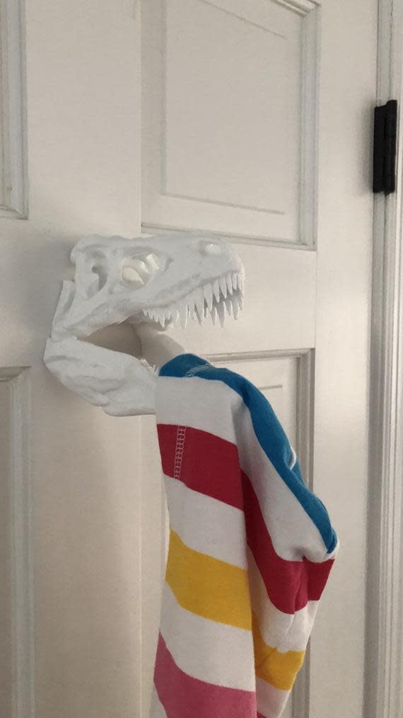 Dinosaur Wall Hook for Kid's Bathroom