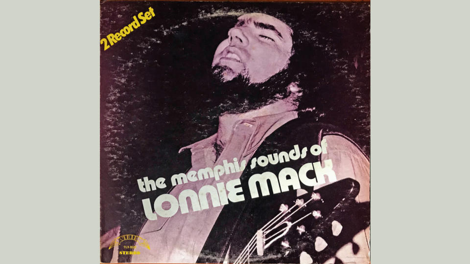  Lonnie Mack's 'The Memphis Sounds of Lonnie Mack' album artwork 