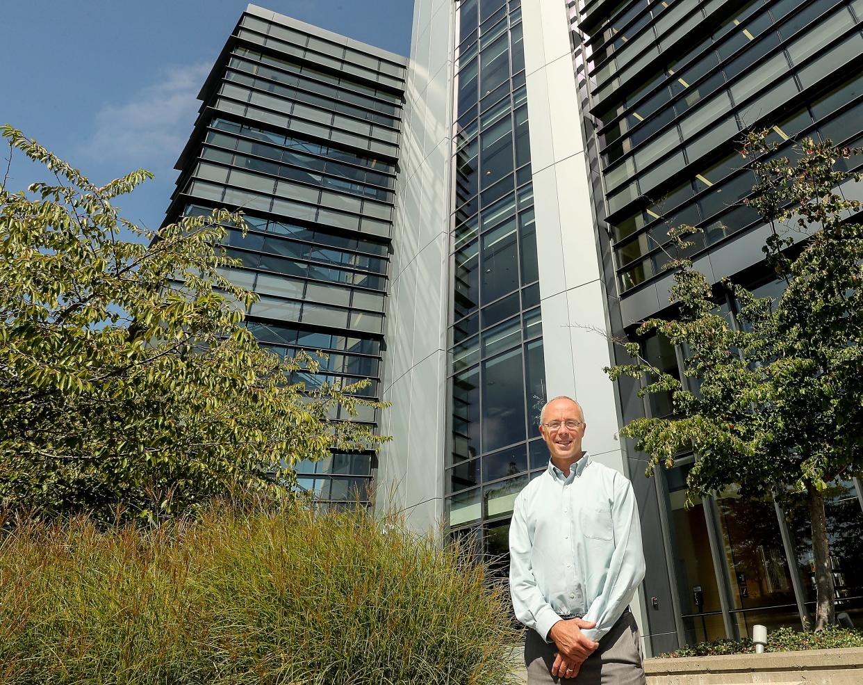 Kitsap Public Health District health officer Dr. Nathan "Gib" Morrow, at the Norm Dicks Government Center on Tuesday, August 11, 2020.