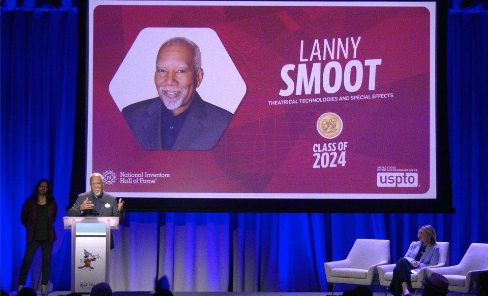 Lanny Smoot on Jan. 17, 2024 during an announcement that he will be inducted into the National Inventors Hall of Fame.