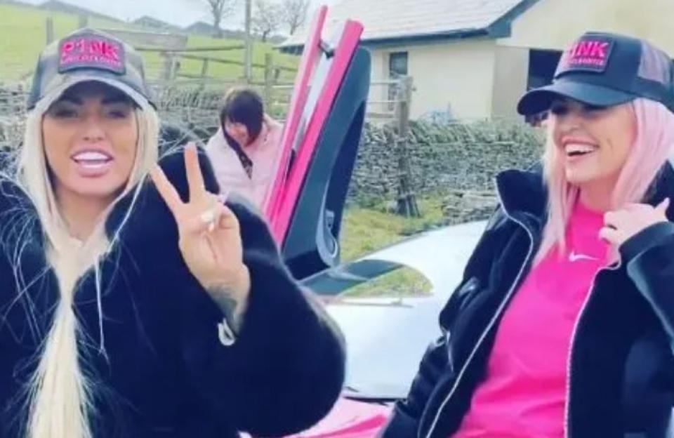 Katie Price plans to buy a new sports car (c) Instagram credit:Bang Showbiz