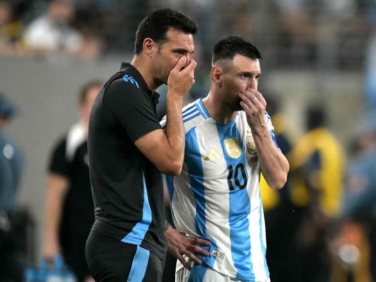 El DT Lionel Scaloni y Lionel Messi ya se enfocan en la definición de la Copa América: la cuarta del ciclo del entrenador