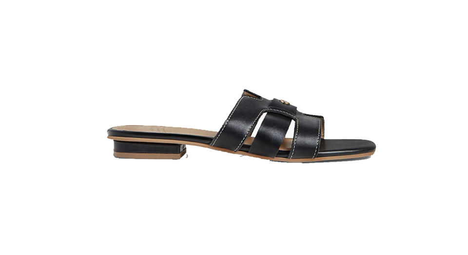 John Lewis & Partners Loulou Leather Sliders