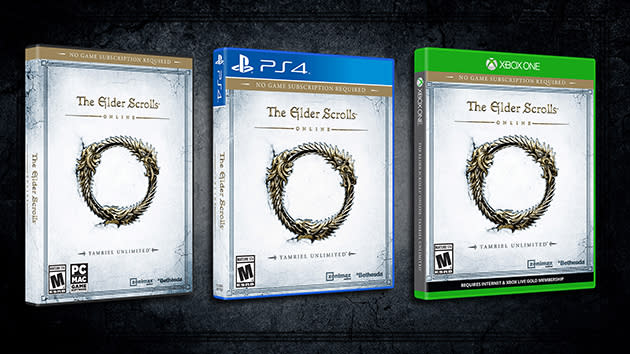 Elder Scrolls Online\' finally arrives without subscriptions consoles June this on