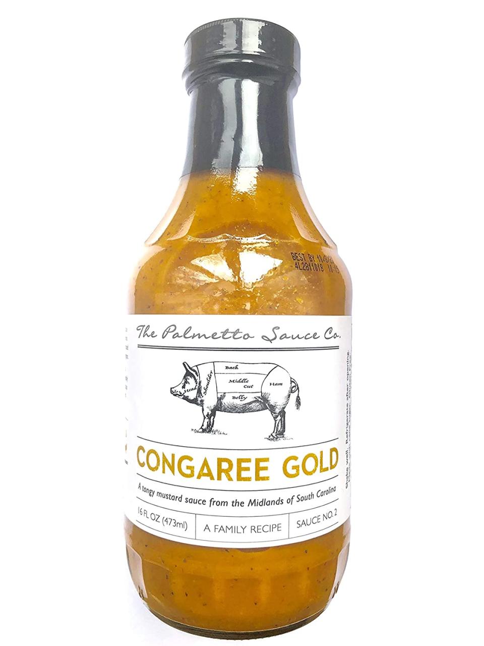 Palmetto Sauce Company Congaree Gold BBQ Sauce