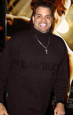 Sinbad at the Hollywood premiere of Ali