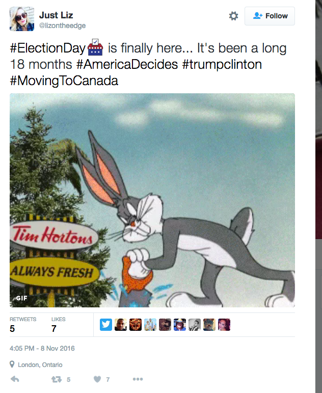 Best #MovingToCanada tweets