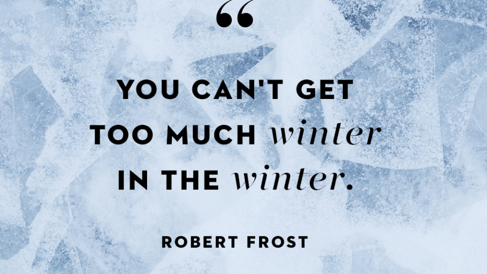 winter quotes