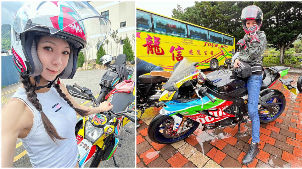 【名人聊愛車】重機賽車手陳綠擁有8台愛車 最愛外觀像賽道車、好上手的Yamaha YZF R6