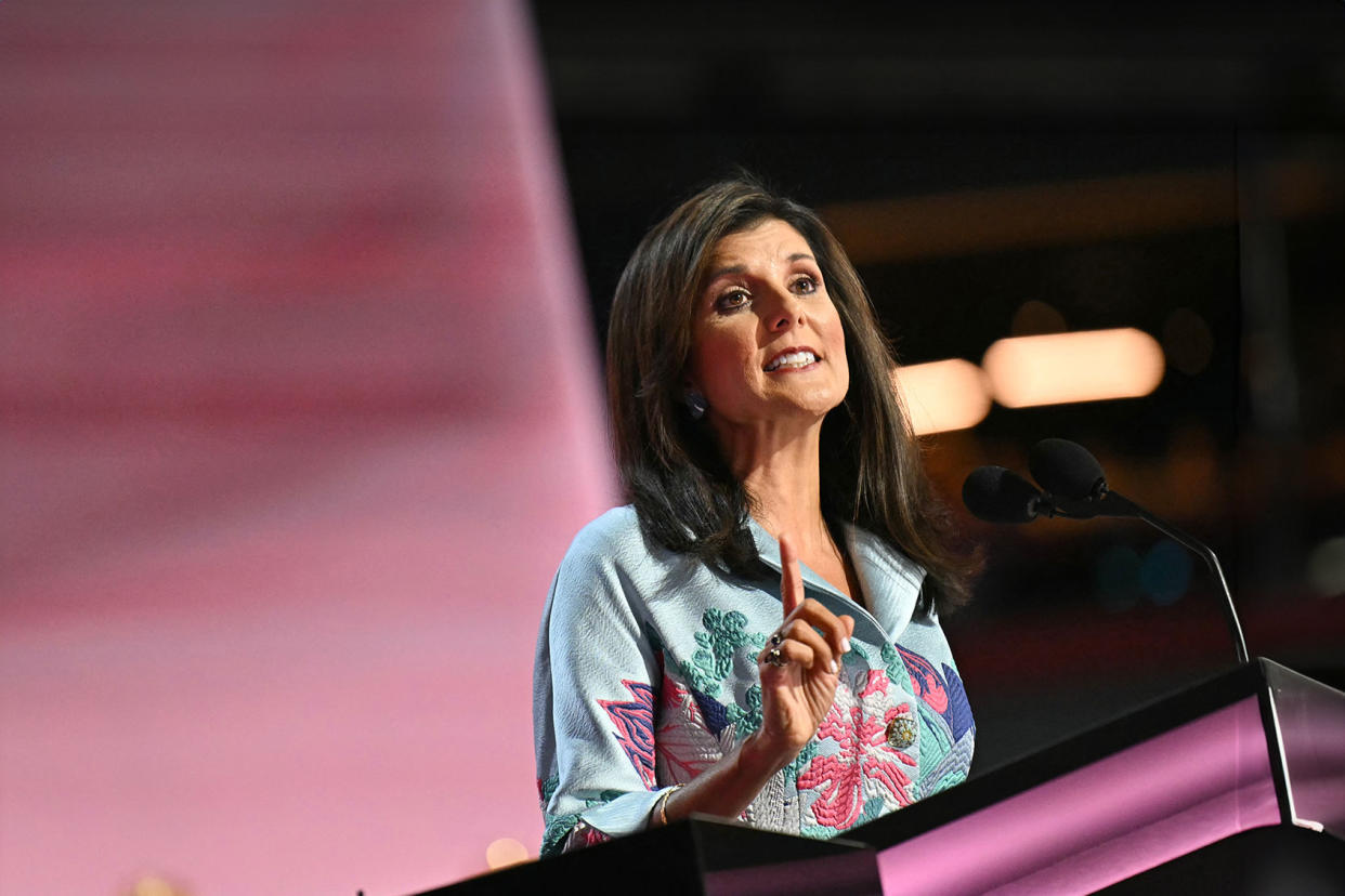 Nikki Haley ANGELA WEISS/AFP via Getty Images