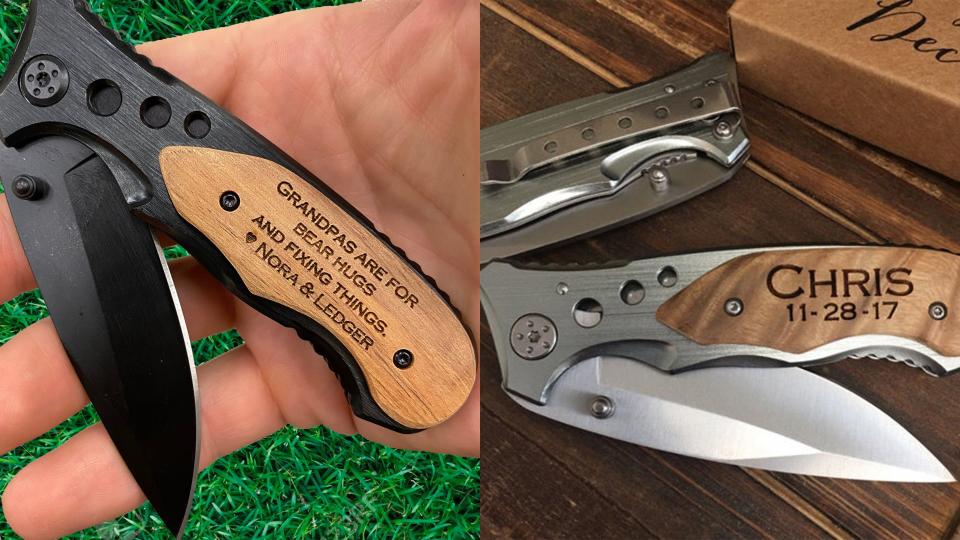 Best gifts for grandpas: Personalized pocket knife