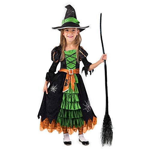 Fairytale Green Witch Costume For Girls (Amazon / Amazon)