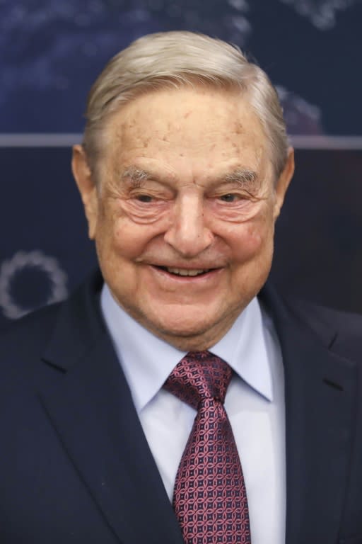 Billionaire George Soros was the subject of a "fake news" report in Romania