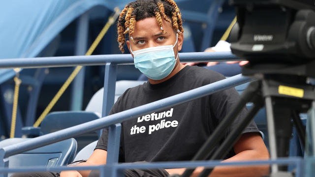 Naomi Osaka x boyfriend Cordae celebrating her US Open title win 🙏🎾