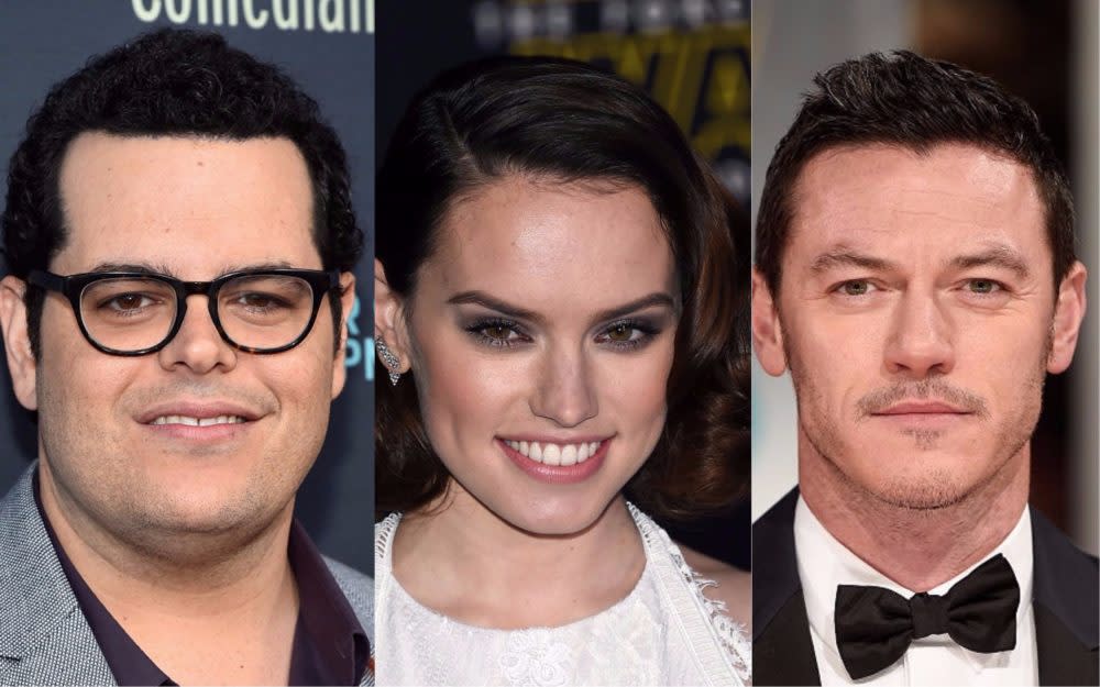 Daisy Ridley, Josh Gad, and Luke Evans may star in a Netflix superhero comedy, and talk about a dream team