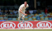 Cricket-England v Sri Lanka, Third Test - Colombo, Sri Lanka - November 24, 2018. England's Stuart Broad bowls. REUTERS/Dinuka Liyanawatte