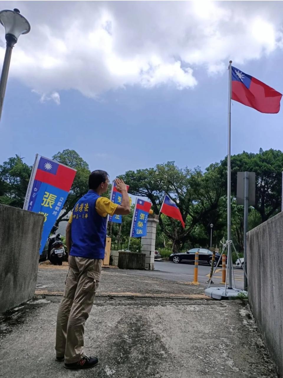 圖片說明：張榮法表示殺警兇嫌抓到了固然可喜，但外役監制度不改，誰又是下一個倒楣的員警或是民眾?（圖／張榮法提供）