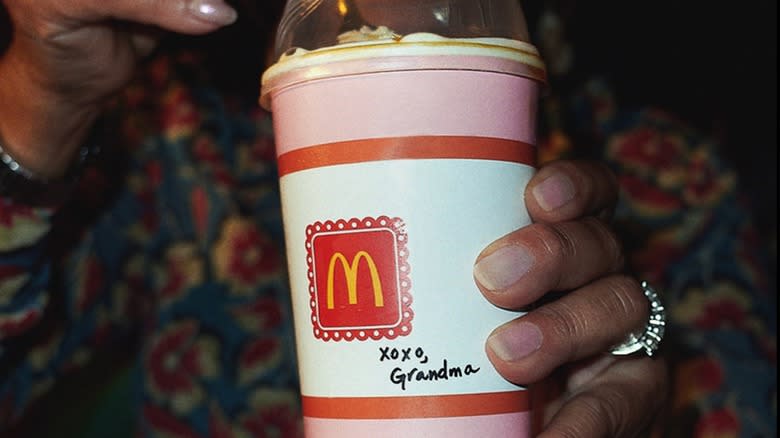 Person holding McFlurry