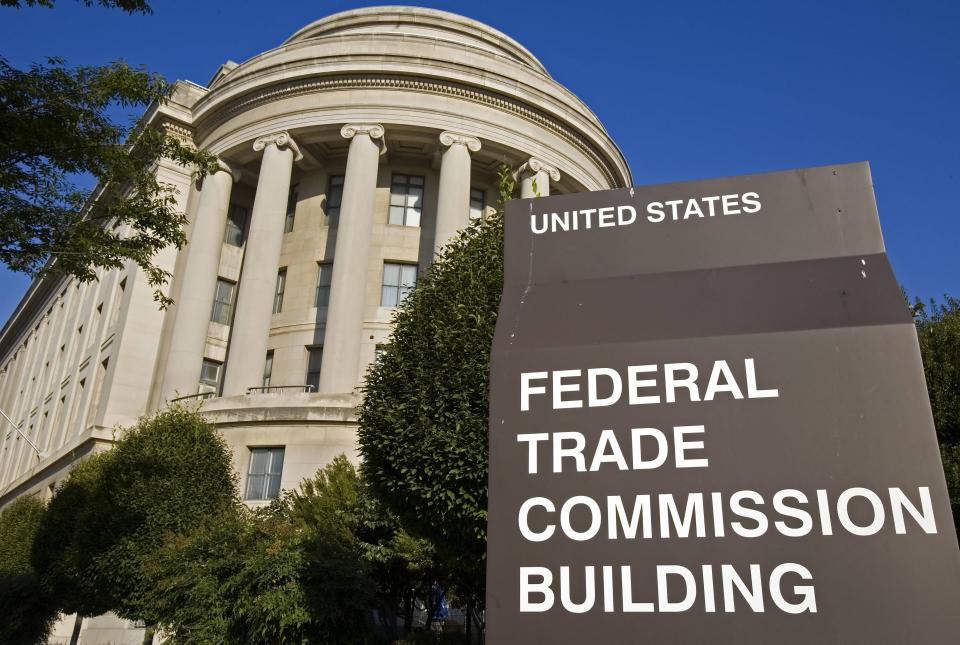 Shown is US Federal Trade Commission (FTC) building in Washington, DC. The federal agency and Department of Justice last month released new guidelines intended to limit negative impacts of mergers and takeovers in health care and other industries.