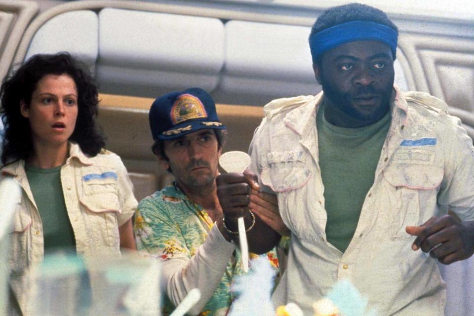 Stanton with Sigourney Weaver and Yaphet Kotto in Alien (1979) (Rex)