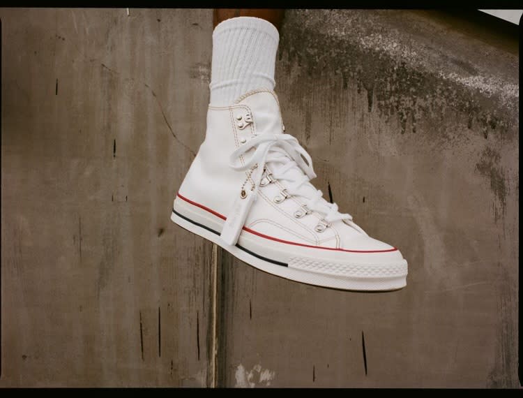 The PgLang for Converse Chuck 70 sneakers. - Credit: Anthony Blue Jr.