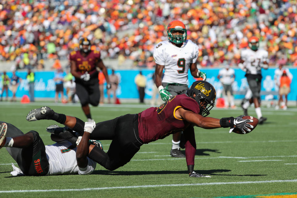 Florida A&M football seniors showed up for their NFL pro day, but no scouts did. (Getty Images)