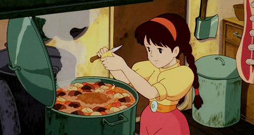 It's never a bad time for a Miyazaki food gif.