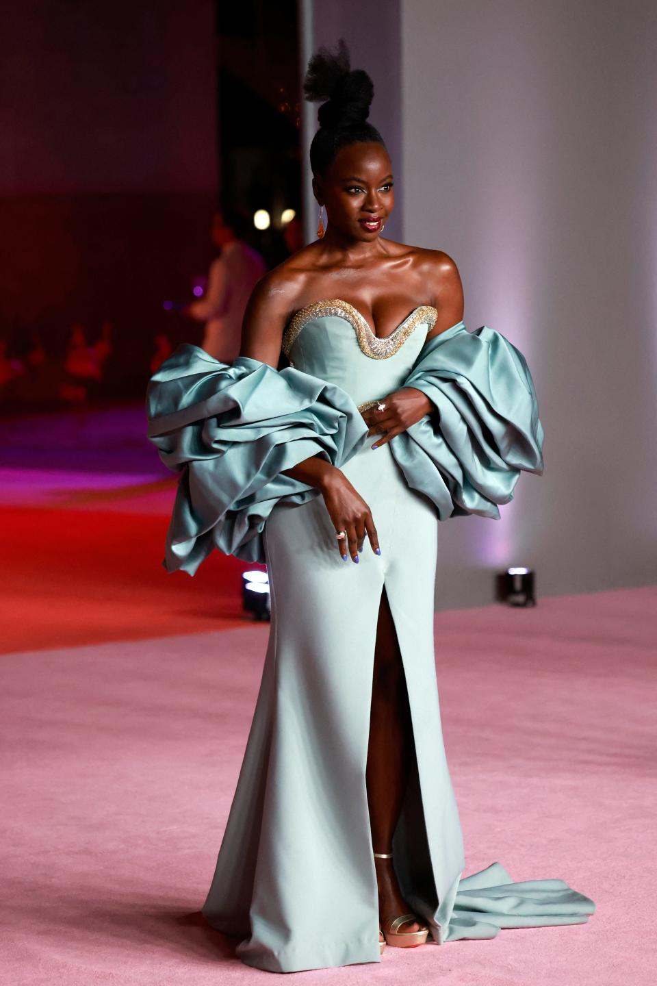 December 3, 2023: Danai Gurira attends the 3rd Annual Academy Museum Gala.