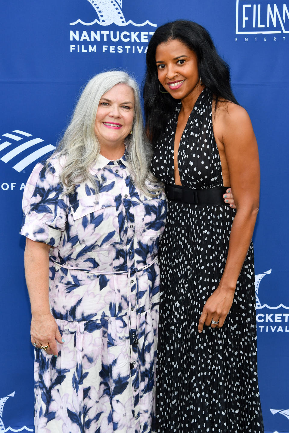 Paula Pell and Renee Elise Goldsberry