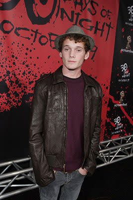 Anton Yelchin at the Los Angeles premiere of Columbia Pictures' 30 Days of Night