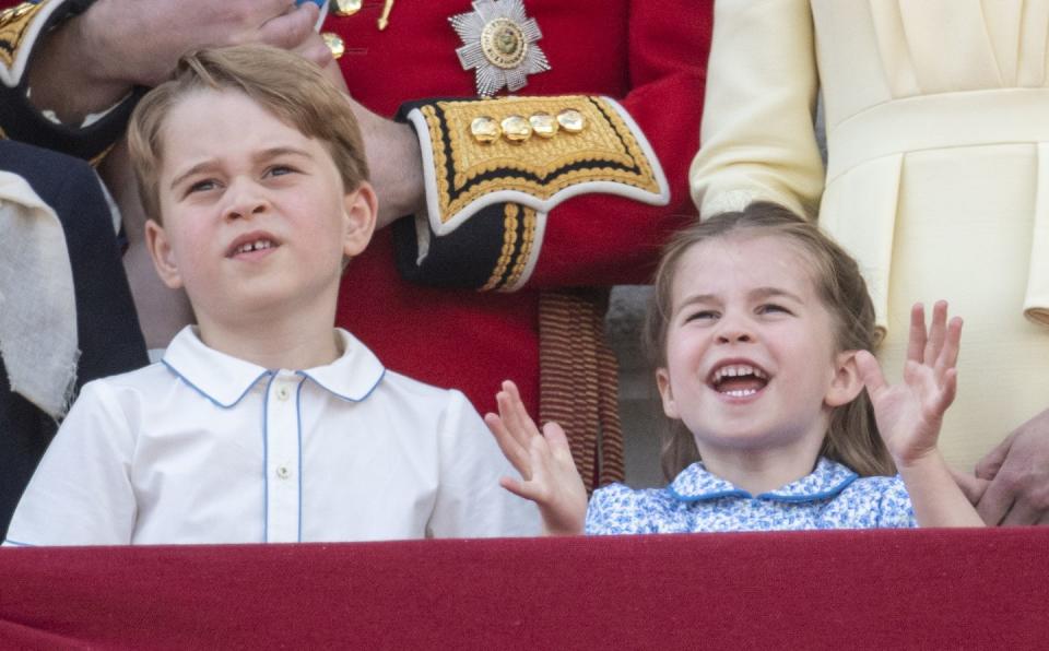 The Cutest Photos of Prince George, Princess Charlotte and Prince Louis at Trooping the Colour