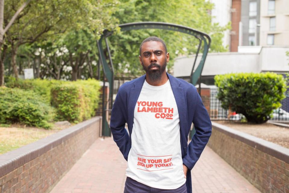 Karim Abdullah is a youth worker at the Young Lambeth Cooperative (Matt Writtle)