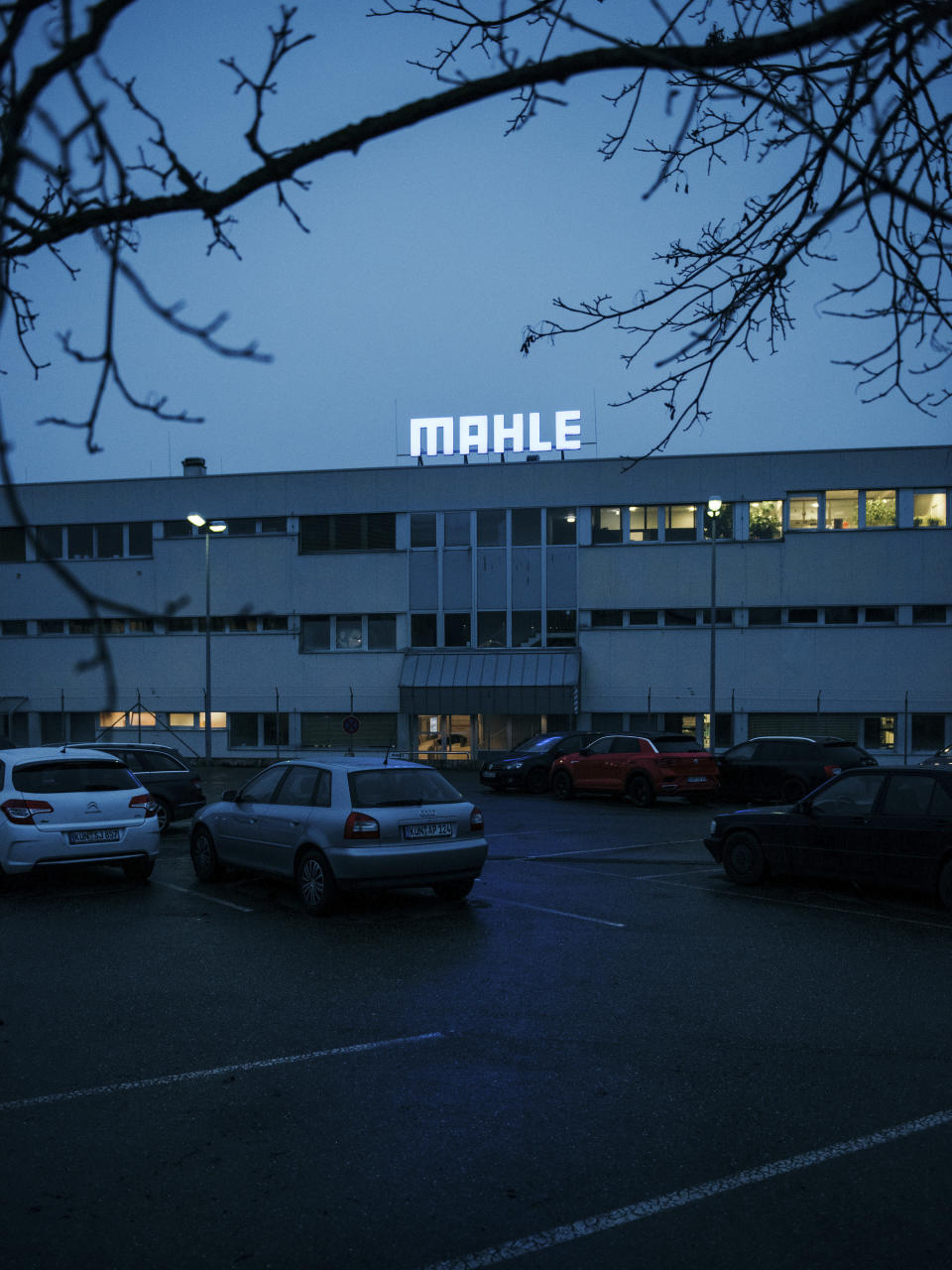 La fábrica de Mahle, que elabora filtros de aire para la industria automotriz y está por cerrar en Öhringen, Alemania, 12 de diciembre de 2019. (Felix Schmitt/The New York Times)