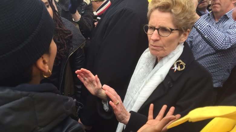 Kathleen Wynne vows to work with Black Lives Matter on SIU review at Queen's Park