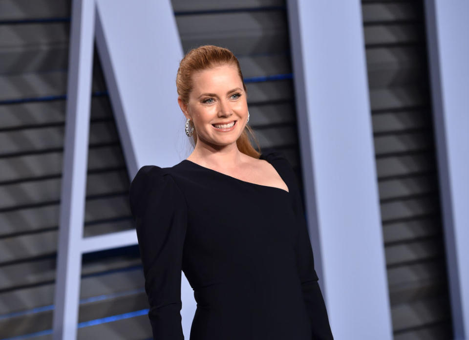 Amy Adams attends the 2018 Vanity Fair Oscar Party