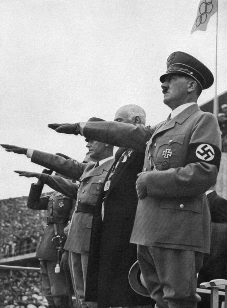 ceremonia de apertura juegos olímpicos hitler berlin 1936