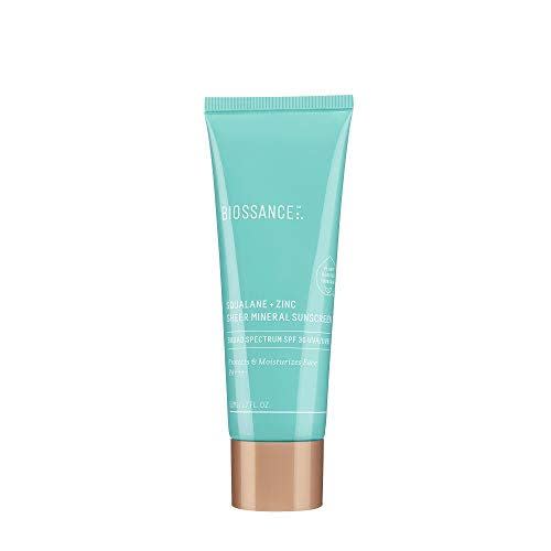 Squalane + Zinc Sheer Mineral Sunscreen