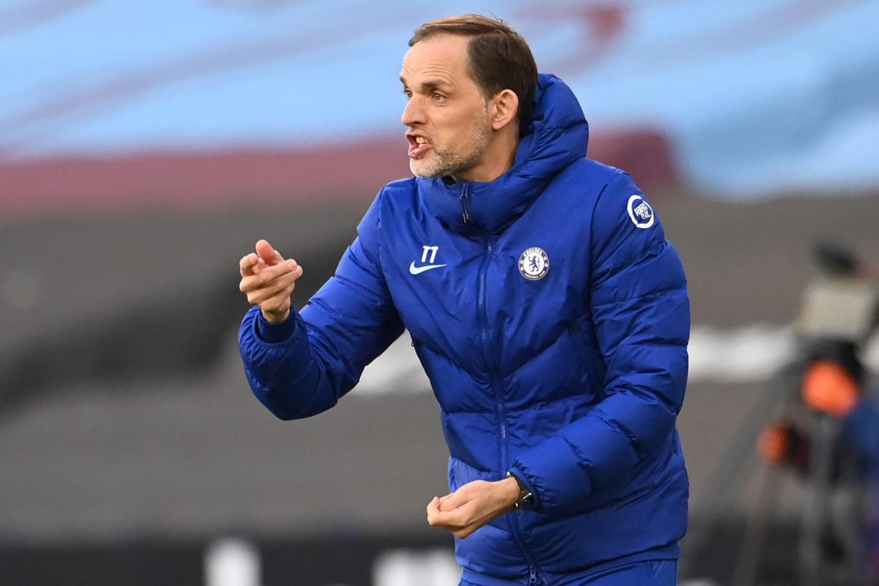 <p>Thomas Tuchel’s Chelsea face Real Madrid in their Champions League semi-final second leg on Wednesday</p> (POOL/AFP via Getty Images)