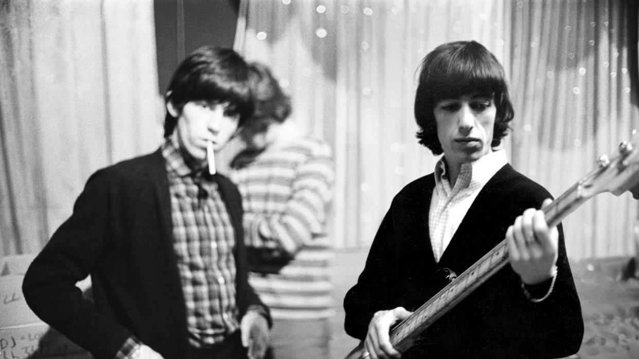  Bill Wyman, Mick Jagger and Keith Richards. 2nd June 1964. 