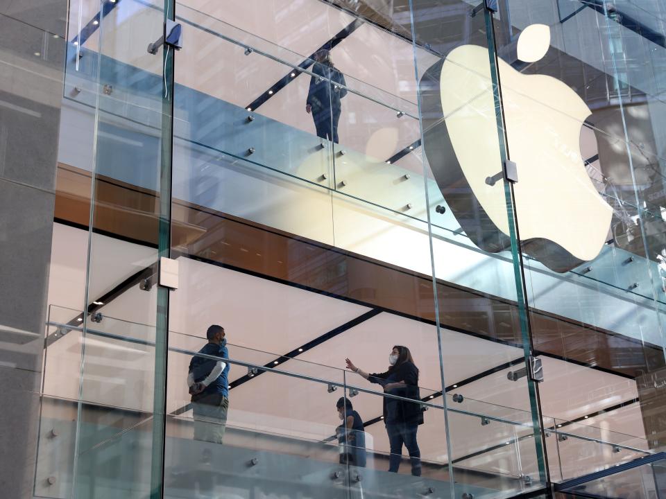 An Apple store in Sydney, Australia