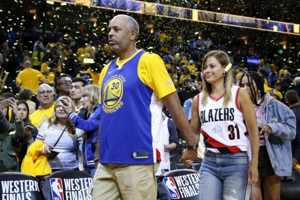 Dell Curry and Sonya Curry, parents of Stephen Curry (Getty Images)