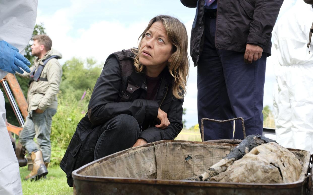 Nicola Walker as Cassie in Unforgotten, which returns tomorrow - ITV