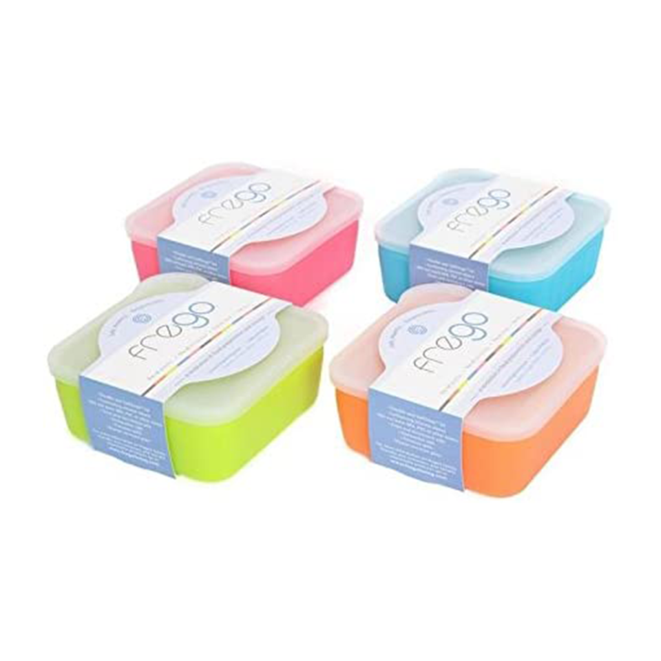 Frego Plastic-Free Glass and Silicone Food Container