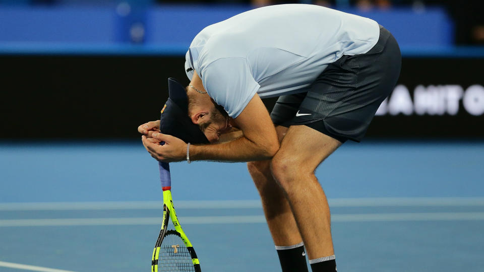 Jack Sock, John Isner y Milos Raonic were the only seeds in action on Wednesday and the trio surprisingly crashed out.