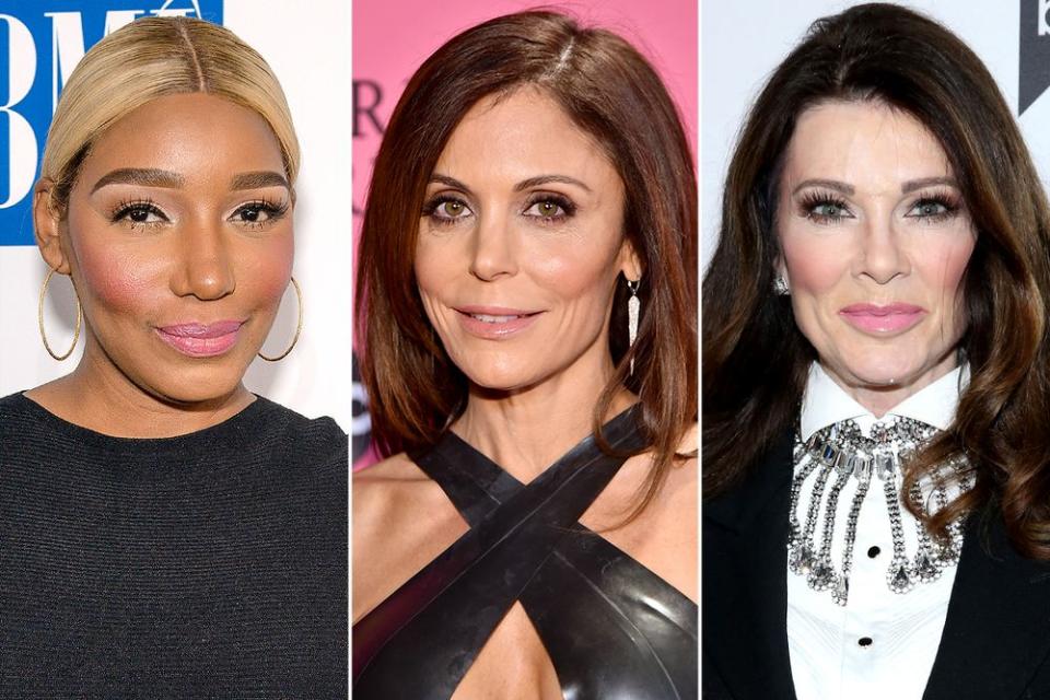 NeNe Leakes, Bethenny Frankel, and Lisa Vanderpump | Marcus Ingram/WireImage; Theo Wargo/Getty Images for Victoria's Secret; Robin Marchant/FilmMagic