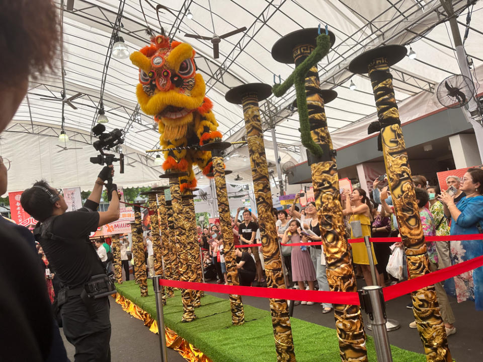 hokkien lam ann cultural festival - lion dance