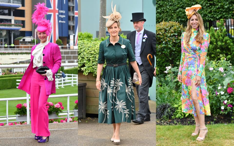 Royal Ascot Ladies Day Gayle Rinkoff sophie wessex victoria grant - Getty Images