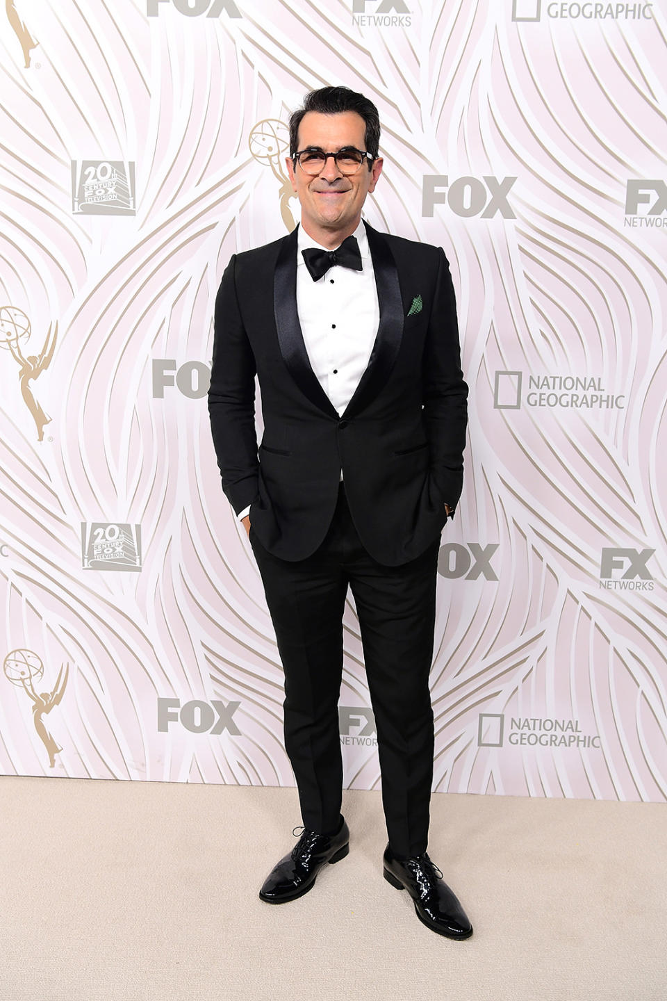 <p>Ty Burrell attended the Fox Broadcasting Co., Twentieth Century Fox Television, FX, and <em>National Geographic</em> after-party at Vibiana. (Photo: Emma McIntyre/Getty Images) </p>