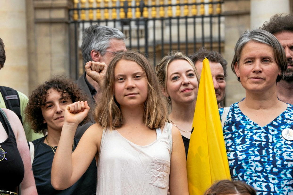 Greta Thunberg sera jugée en Suède ce lundi 24 juillet.  - Credit:- / AFP