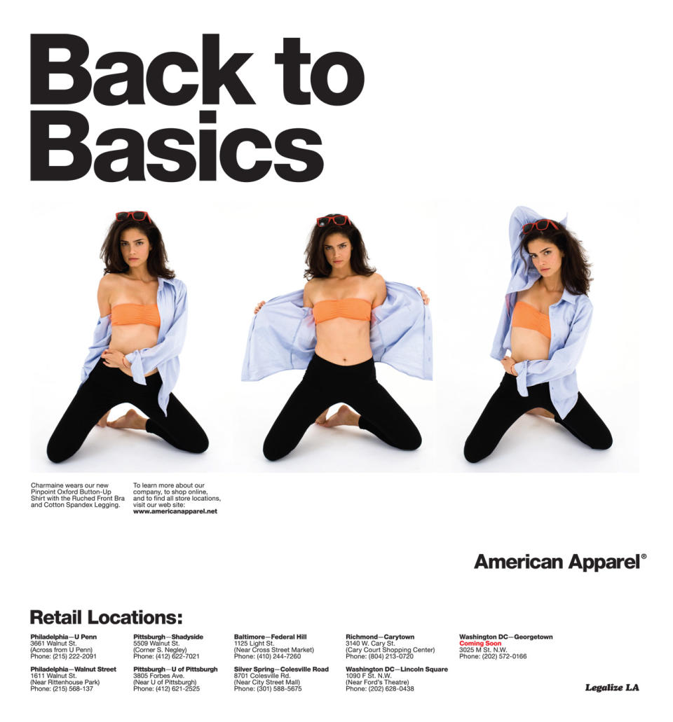 The 50 Most Porn-y American Apparel Ads Of All Time (NSFW)